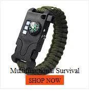 Police Paracords Outdoor Survival Multifunctional Braided Bracelet Camping Emergency Hand Rope Bracelet Camping Hiking