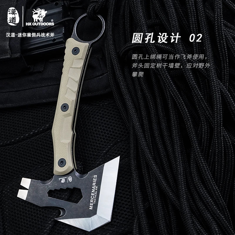 Hx Outdoors Multifunction Tactical Axe Tomahawk Hunting Camping Survival Machete Axes Hand Tool Hatchet Axe Dropshipping