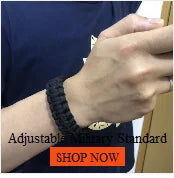 Police Paracords Outdoor Survival Multifunctional Braided Bracelet Camping Emergency Hand Rope Bracelet Camping Hiking
