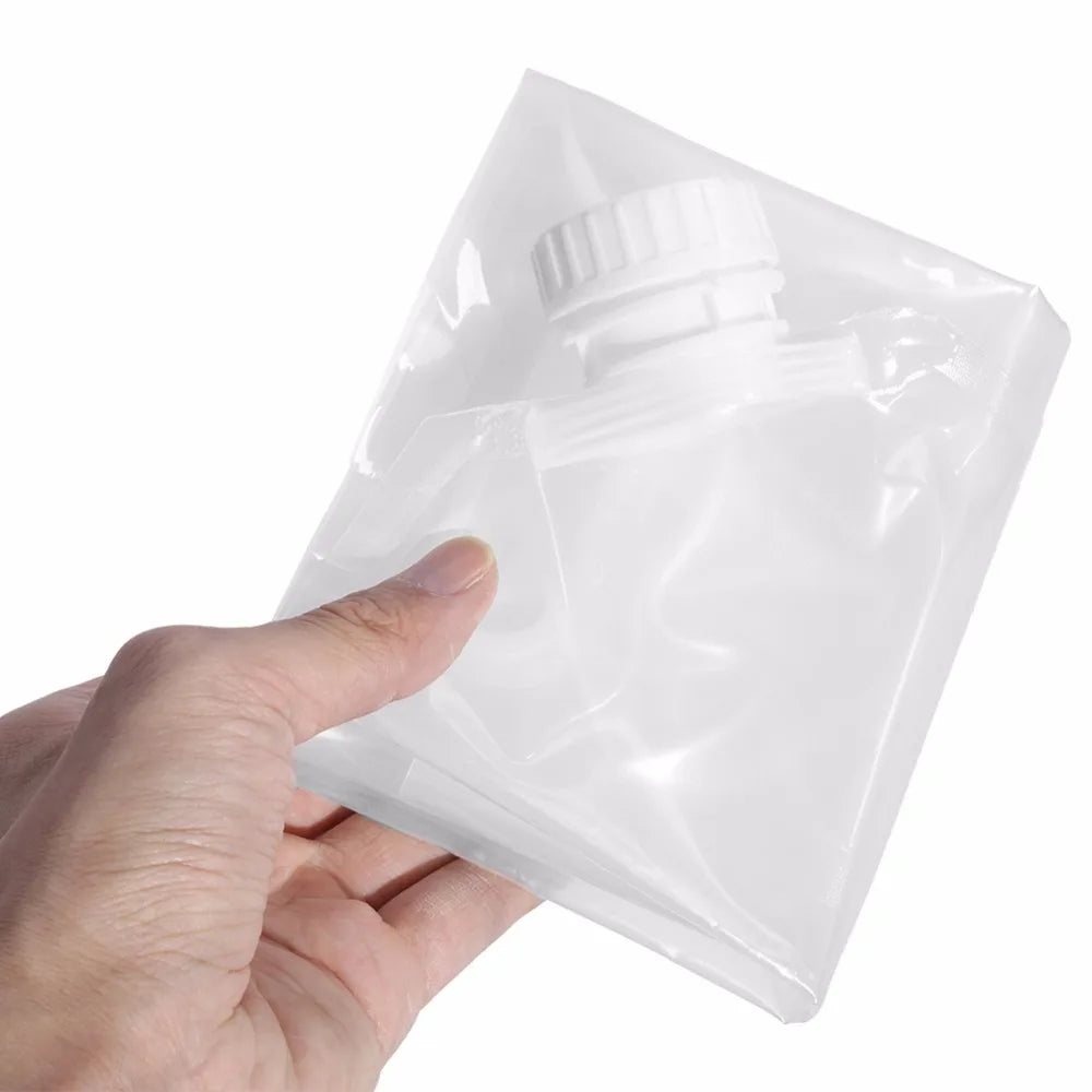 Portable Outdoor Water Bag Foldable Drinking Bag Camp Cooking Picnic BBQ Water Container Bag Carrier Car 10L Water Tank