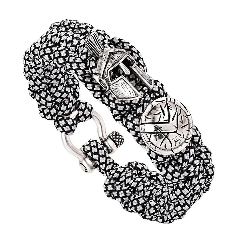 Men Bracelet/Sparta/Pulseira Masculina/luxury Camping Outdoor Survival Handmade Rope Bracelets Bangles Vintage Women Bracelets