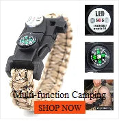 Police Paracords Outdoor Survival Multifunctional Braided Bracelet Camping Emergency Hand Rope Bracelet Camping Hiking