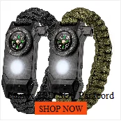 Police Paracords Outdoor Survival Multifunctional Braided Bracelet Camping Emergency Hand Rope Bracelet Camping Hiking