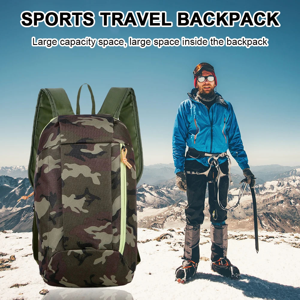 10L Camping Hiking Trekking Backpacks Waterproof Outdoor Sports Mountaineering Bag Running Cycling Rucksack for Men Women