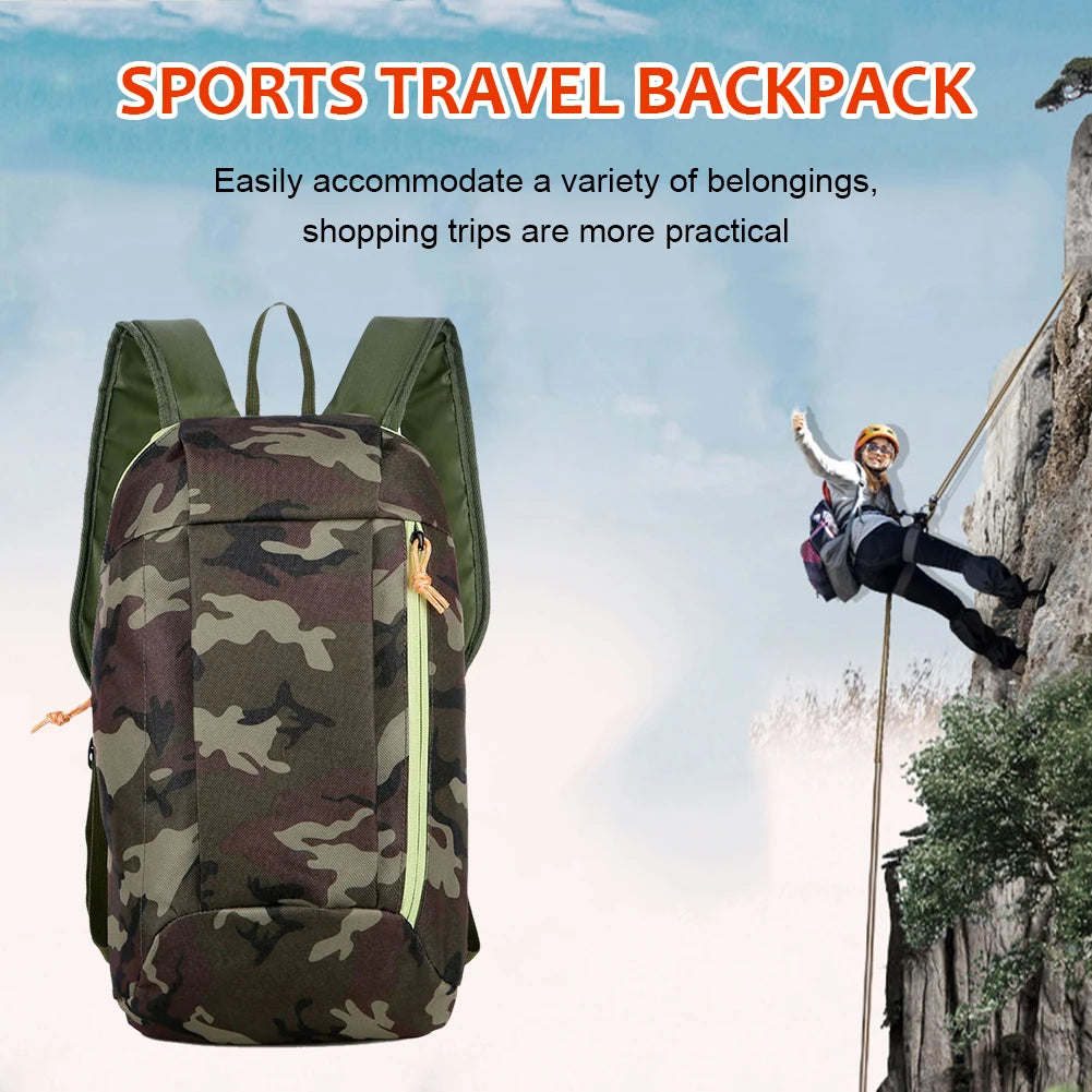 10L Camping Hiking Trekking Backpacks Waterproof Outdoor Sports Mountaineering Bag Running Cycling Rucksack for Men Women