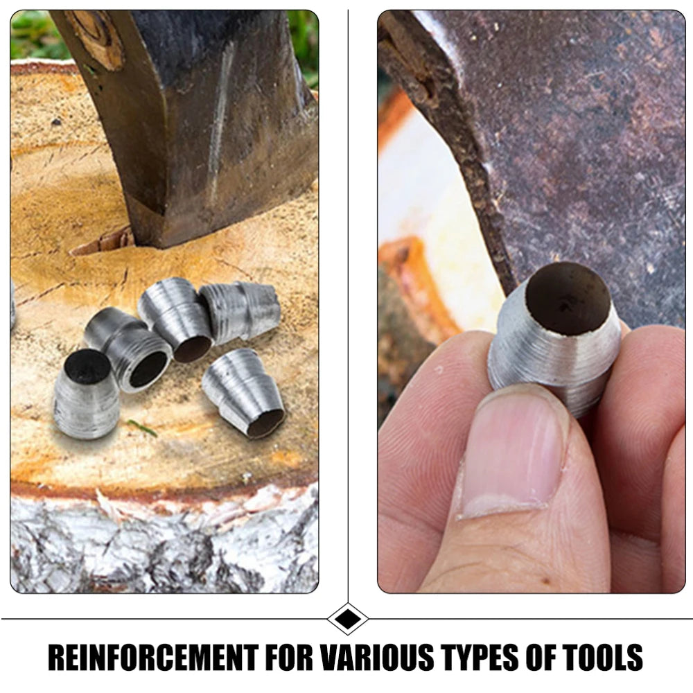 20 Pcs Metal Iron Wedges Hammer Handle Splitting Wedge Set For Axe Claw Hammer Steel For Carpentry Maintenance