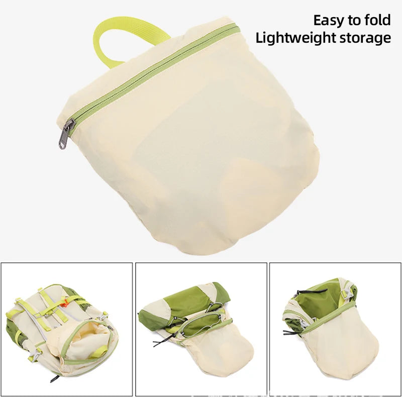 Hiking Backpack 25L Mountaineering Backpacks Large Climbing Rucksack Outdoor Camping Bags Waterproof Foldable Men Sports Packs