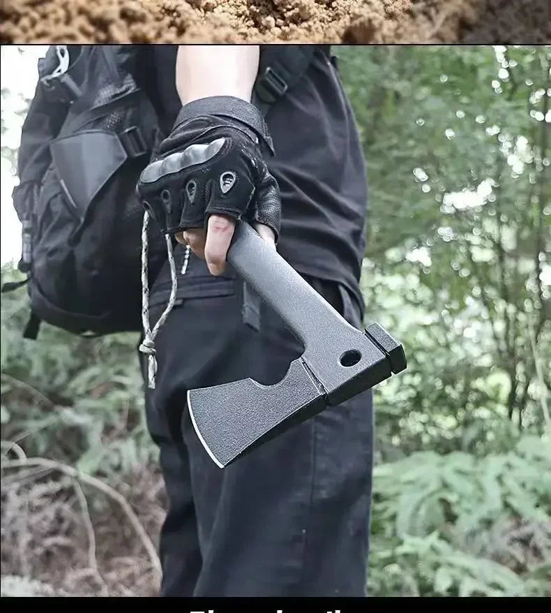 Outdoor Axe Mountain Caving Axe FirewoodTactical Camping Survival Equipment Mountain Cutting Axe multi tool tactical equipment