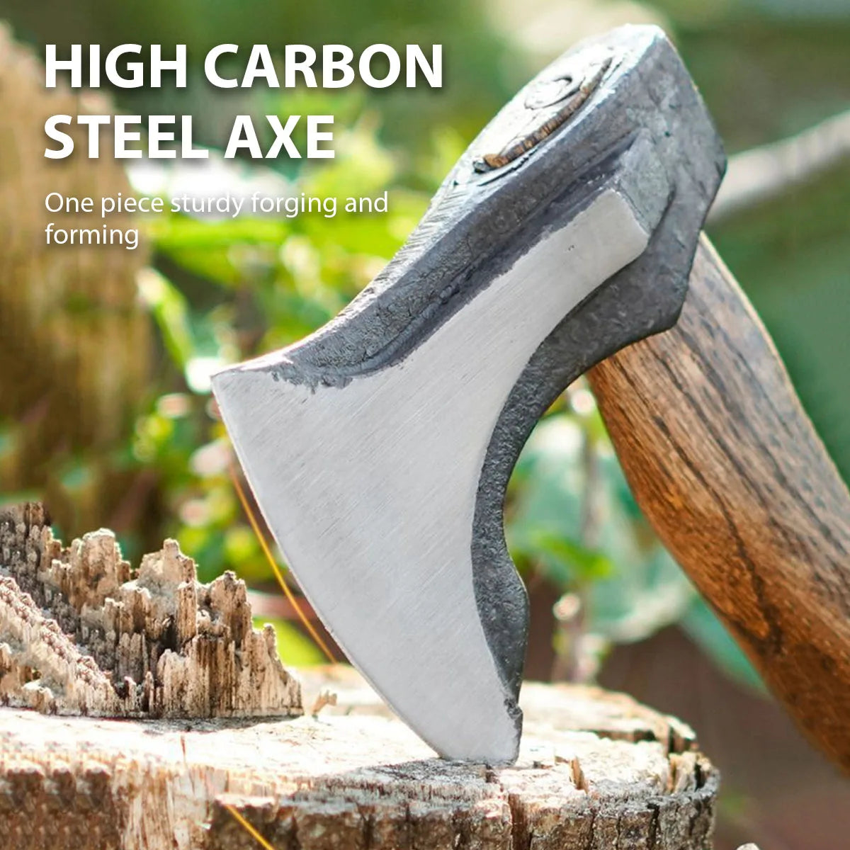 Outdoors Hand Axe Tactical Survival Ax Professional Hatchet for Firewood Multifunctional Axe for Cutting Wood Camping Supplies