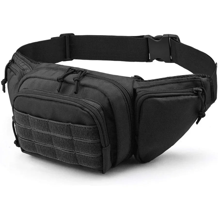 Outdoor Hiking Waist Bag Running Sports Functional Bag Cycling Bag Bum Bag Multi-functional Tool Shoulder Tactical Waist Pack