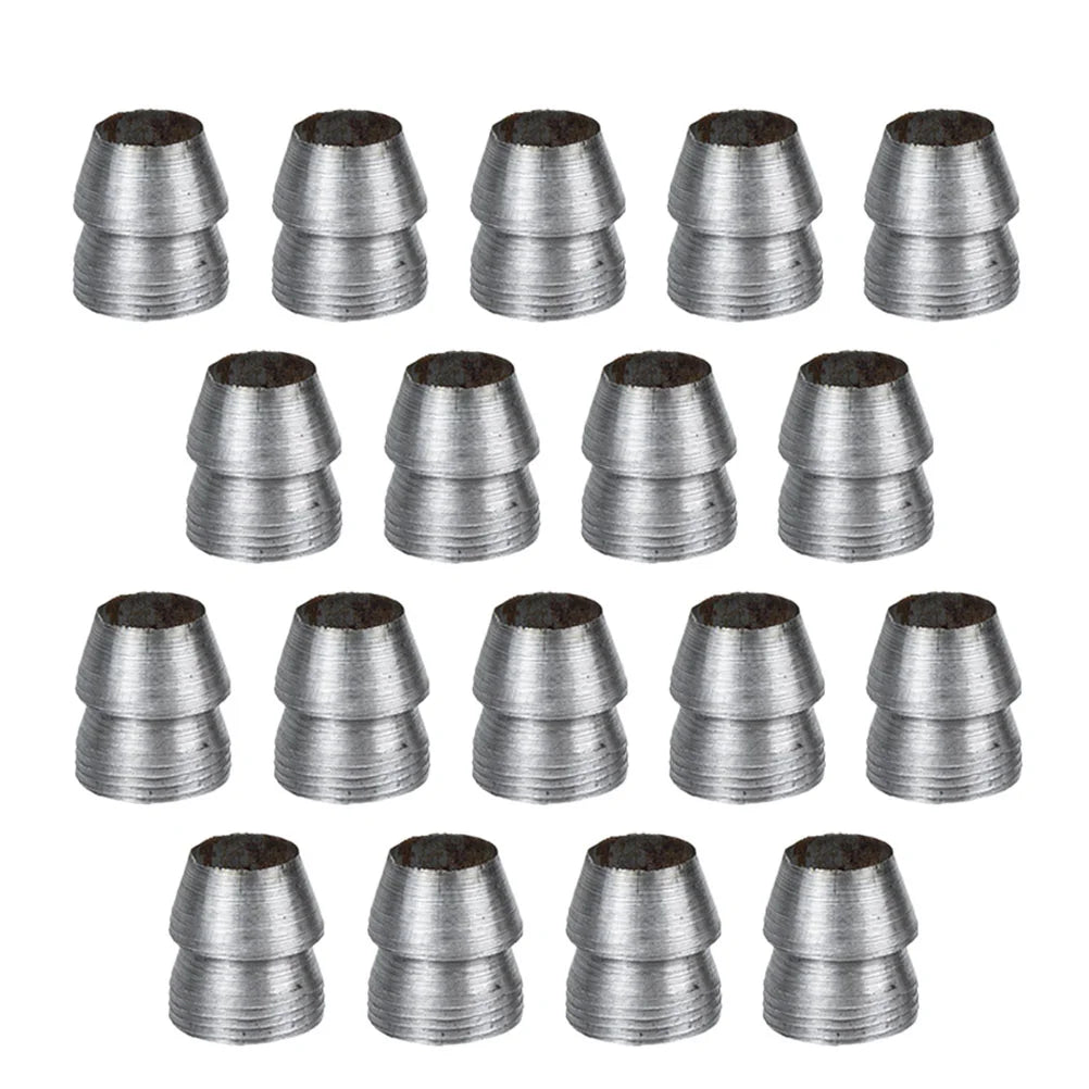 20 Pcs Metal Iron Wedges Hammer Handle Splitting Wedge Set For Axe Claw Hammer Steel For Carpentry Maintenance
