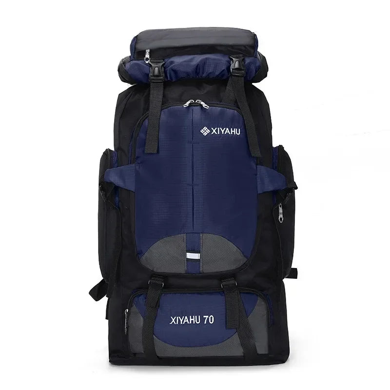 Hiking Backpack 70L Oxford Large Rucksack for Travelling Camping Hunting Bag Waterproof Lightweight Backpacks