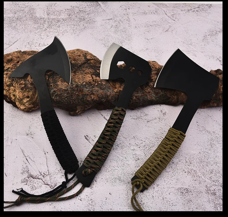 Outdoor super practical camping cooking axe knife, mountain cutting, wood chopping axe, car mounted portable tool