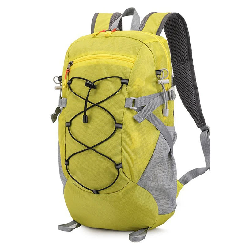 Hiking Backpack 25L Mountaineering Backpacks Large Climbing Rucksack Outdoor Camping Bags Waterproof Foldable Men Sports Packs