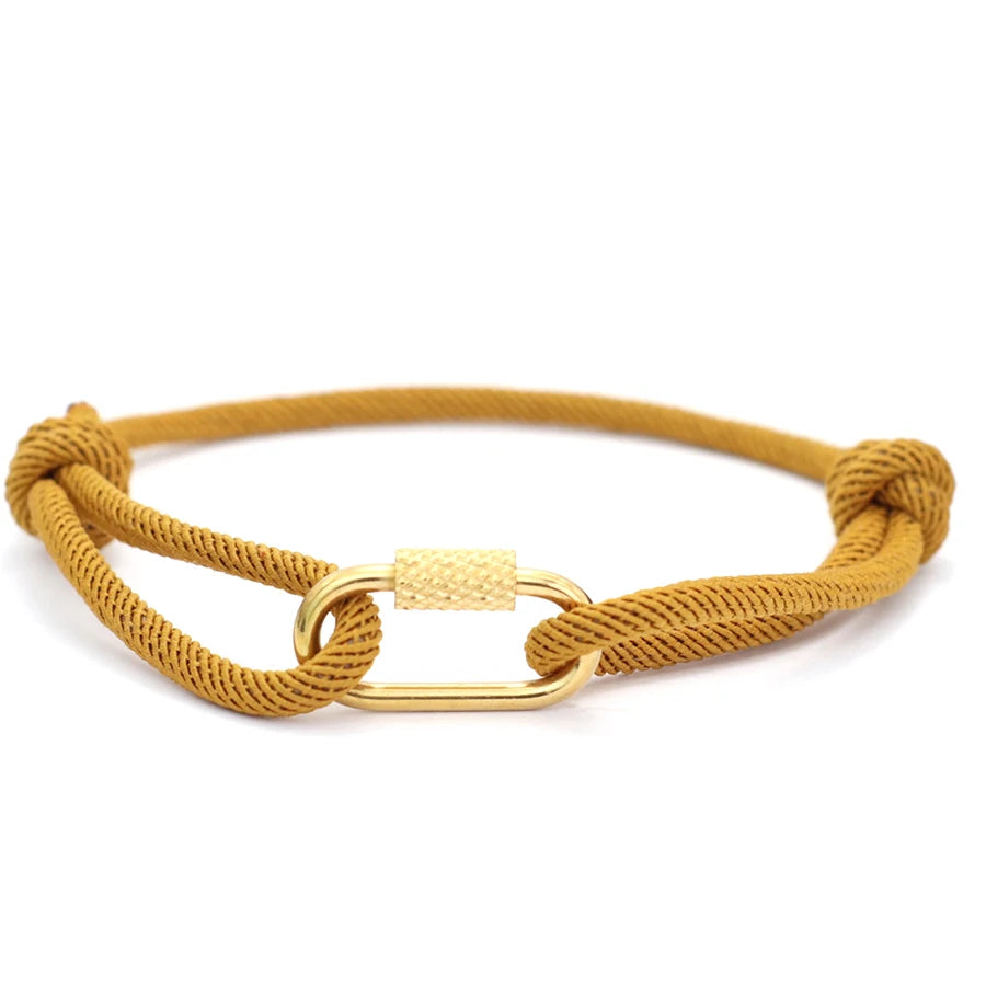 Adjustable Survival Bracelet With Multi-color Options Stainless Steel Clasp For Men Outdoor Adventures Grade A 3mm Rope Braslet