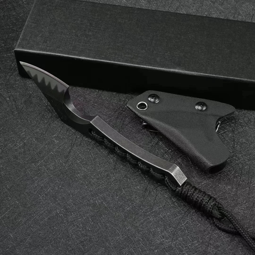 Camping axe hunting tools, outdoor small axe with K sheath, 9cr18mov steel, outdoor emergency equipment, logging tools, outdoor