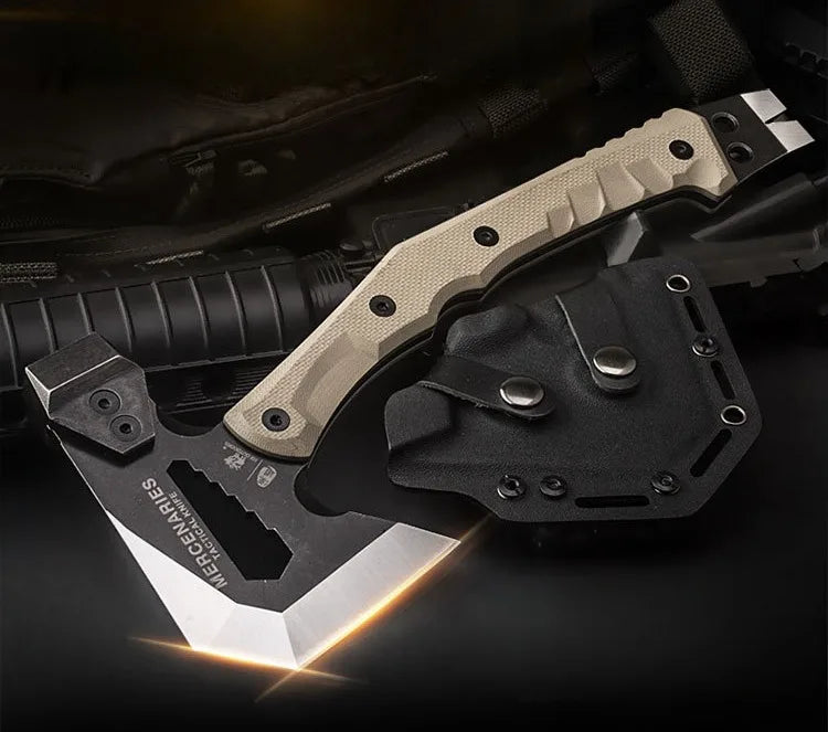 Mercenarys Axe Camping Touris Ax Multifunctional Hatchet Tactical Hunting Tools Tomahawk Hammer Outdoor Survival Accessories
