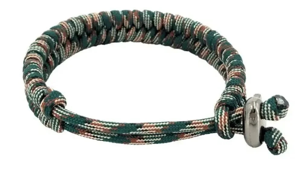Adjustable Survival Emergency Bracelet Paracord Rope Bracelet Weaving Cord for Men Women OutdoorSport Camping Hiking Accessories