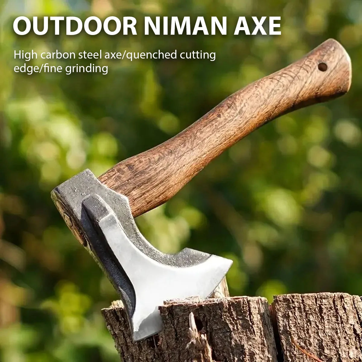 Outdoors Hand Axe Tactical Survival Ax Professional Hatchet for Firewood Multifunctional Axe for Cutting Wood Camping Supplies