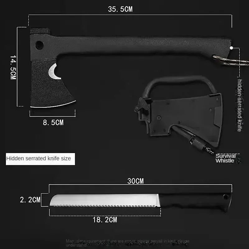 Outdoor Axe Mountain Caving Axe FirewoodTactical Camping Survival Equipment Mountain Cutting Axe multi tool tactical equipment