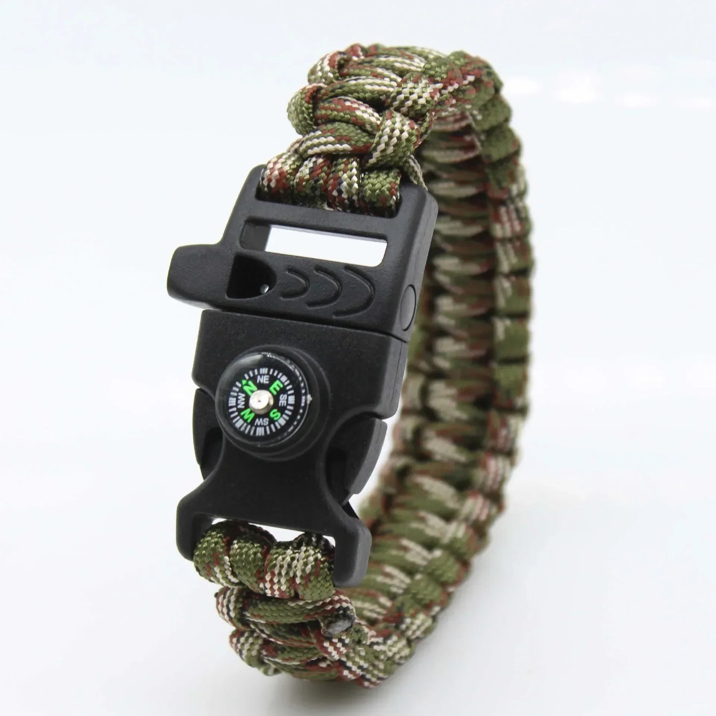 Outdoor survival multi-functional bracelet, woven seven-core umbrella rope, outdoor emergency tool, cobra buckle bracelet
