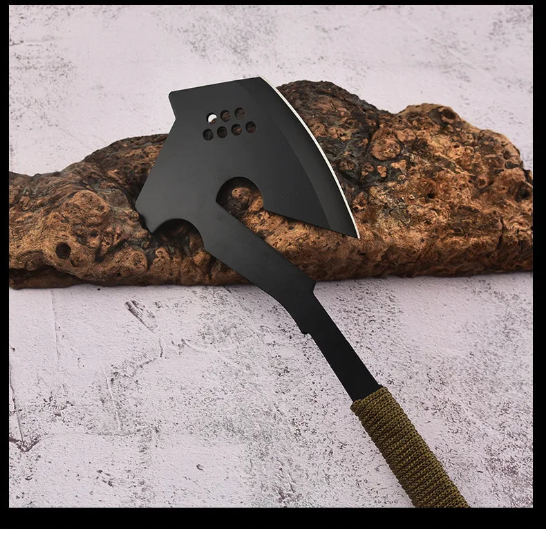 Outdoor super practical camping cooking axe knife, mountain cutting, wood chopping axe, car mounted portable tool