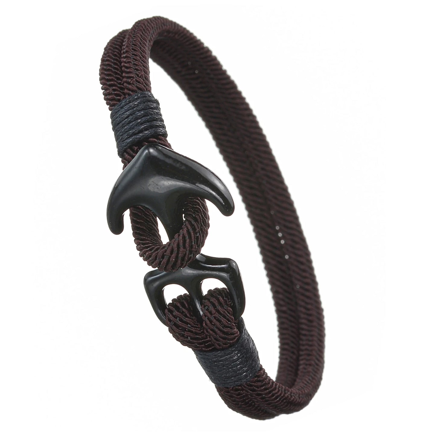 New Fashion Anchor Bracelet Men Handmade Survival Bracelet Male Bracelets Women Friend Gift Party Jewelry Pulseira Senhora