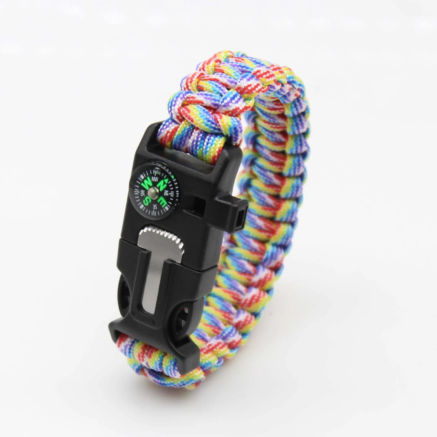 Umbrella Rope Bracelet Survival Bracelet Multifunctional Five-in-One Multifunctional Outdoor Umbrella Rope Camping Adventure