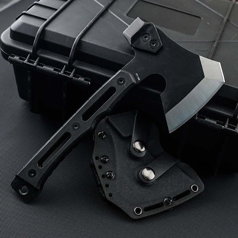 HX OUTDOORS Mercenarys Full Tang Camping Survival Touris Axe Hatchet Tactical Multifunctional Hunting Tools Tomahawk Hammer axes
