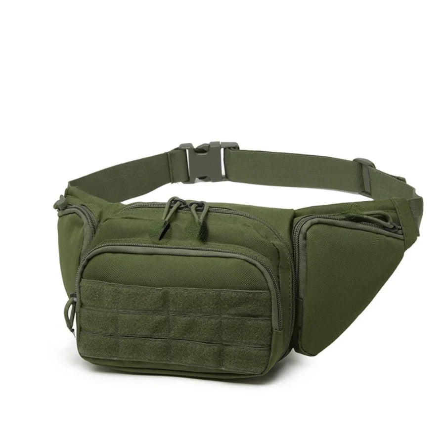Outdoor Hiking Waist Bag Running Sports Functional Bag Cycling Bag Bum Bag Multi-functional Tool Shoulder Tactical Waist Pack