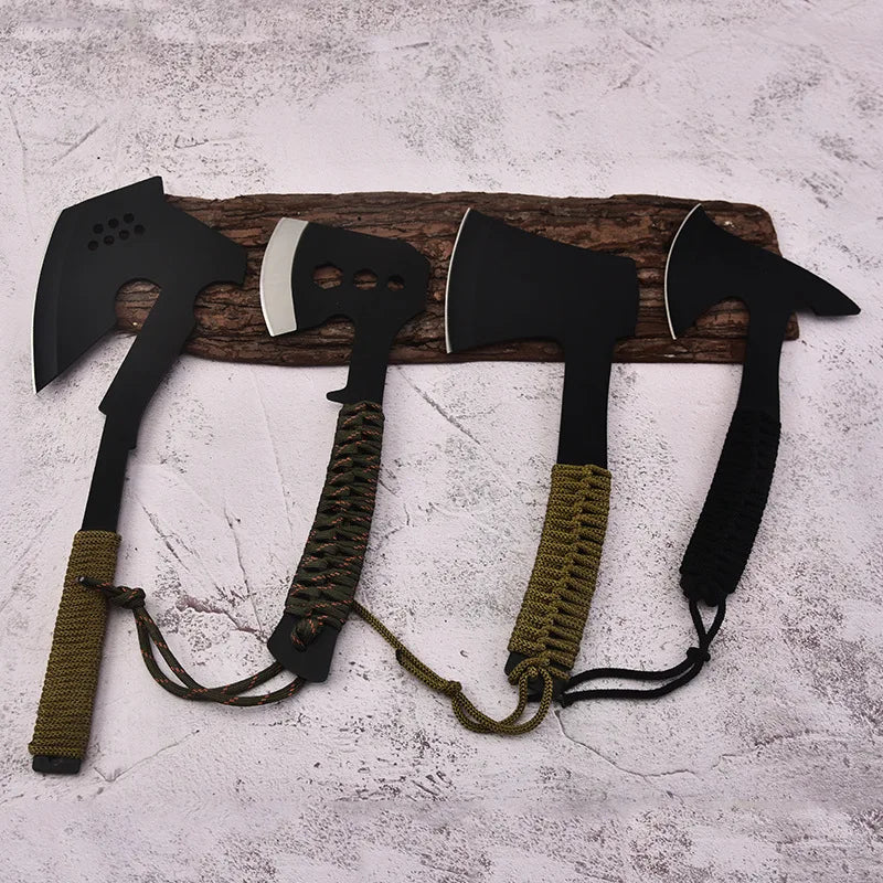 Outdoor super practical camping cooking axe knife, mountain cutting, wood chopping axe, car mounted portable tool