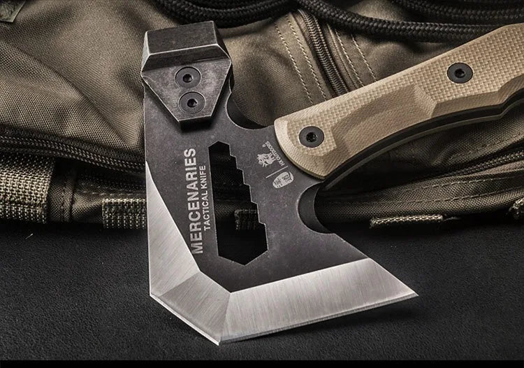Mercenarys Axe Camping Touris Ax Multifunctional Hatchet Tactical Hunting Tools Tomahawk Hammer Outdoor Survival Accessories