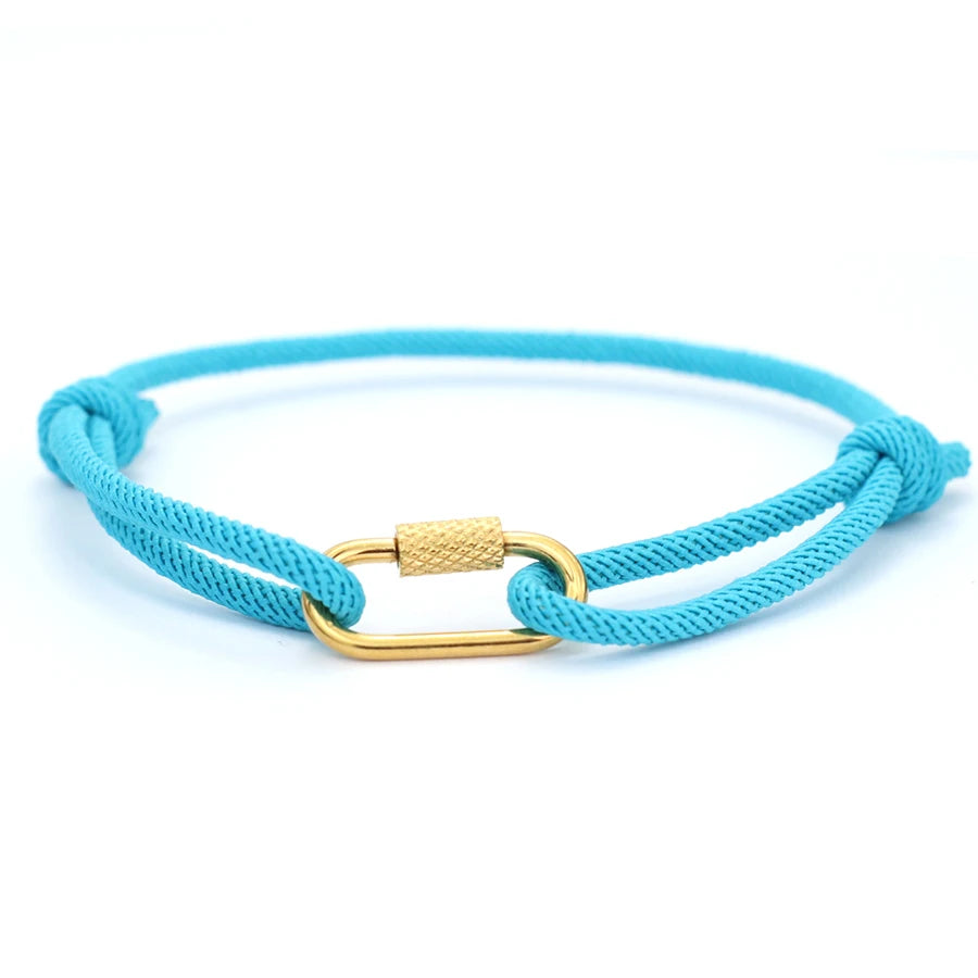 Adjustable Survival Bracelet With Multi-color Options Stainless Steel Clasp For Men Outdoor Adventures Grade A 3mm Rope Braslet
