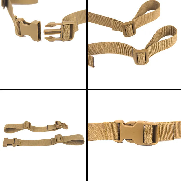 Hiking Backpack Chest Strap Adjustable Backpack Heavy Duty Chest Strap Belt For Hiking And Jogging Non-slip Pull Belt