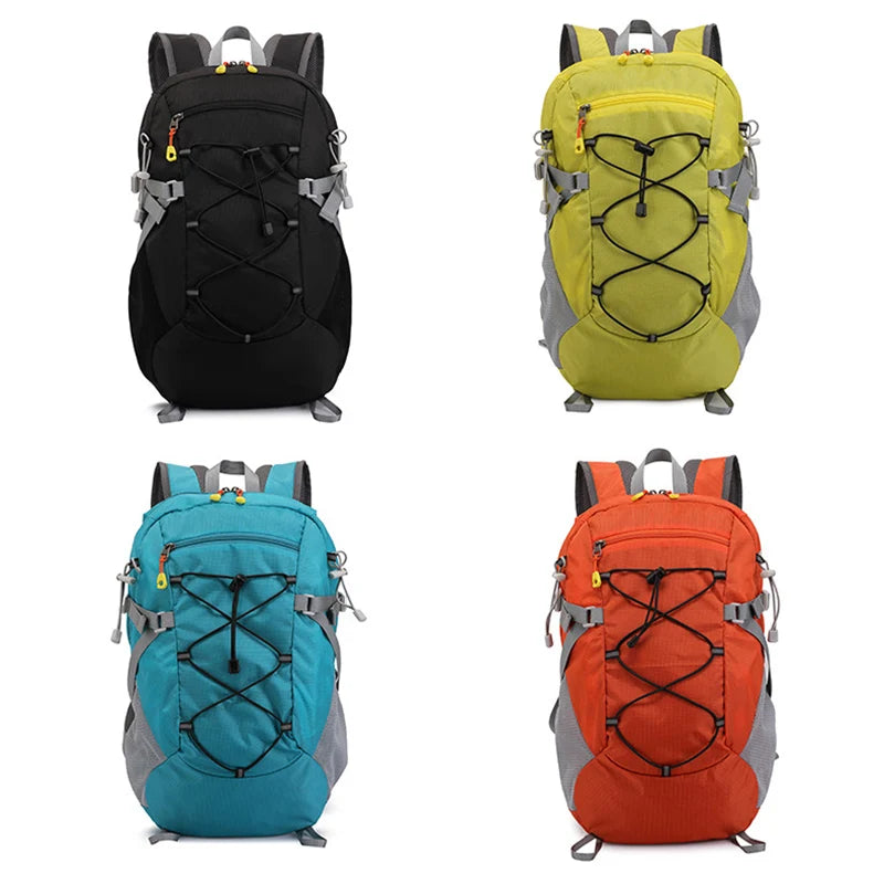 Hiking Backpack 25L Mountaineering Backpacks Large Climbing Rucksack Outdoor Camping Bags Waterproof Foldable Men Sports Packs
