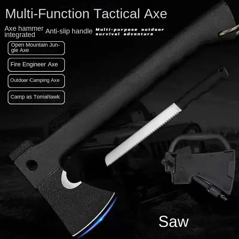 Outdoor Axe Mountain Caving Axe FirewoodTactical Camping Survival Equipment Mountain Cutting Axe multi tool tactical equipment
