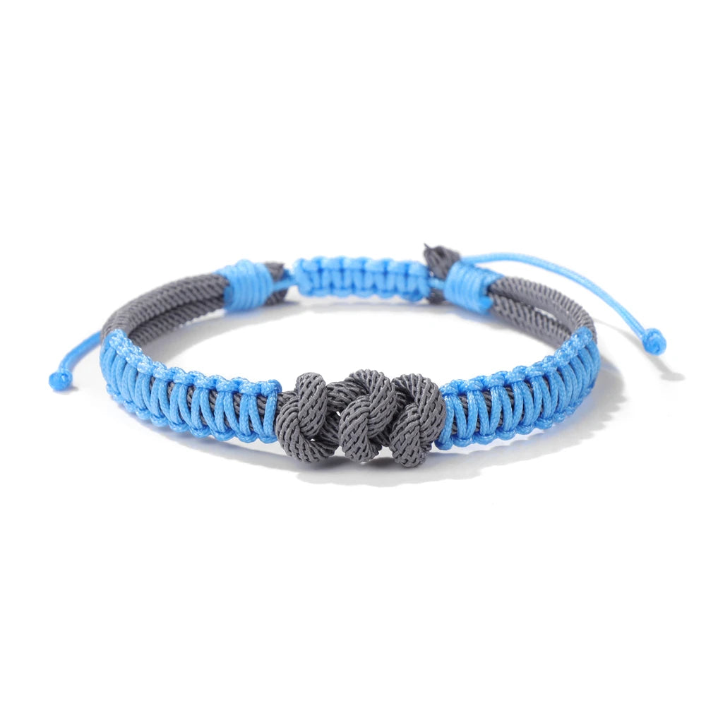 New Fashion Men Rope Bracelet Colorful Survival Braclet Gift For Him Camping Lucky Minimalist Yoga Party Jewelry Dropshipping