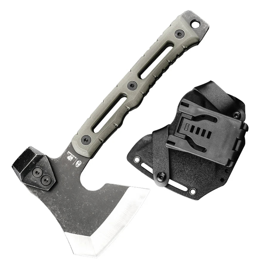 HX OUTDOORS Mercenarys Full Tang Camping Survival Touris Axe Hatchet Tactical Multifunctional Hunting Tools Tomahawk Hammer axes