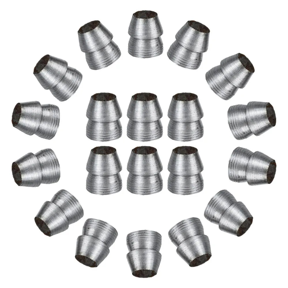 20 Pcs Metal Iron Wedges Hammer Handle Splitting Wedge Set For Axe Claw Hammer Steel For Carpentry Maintenance
