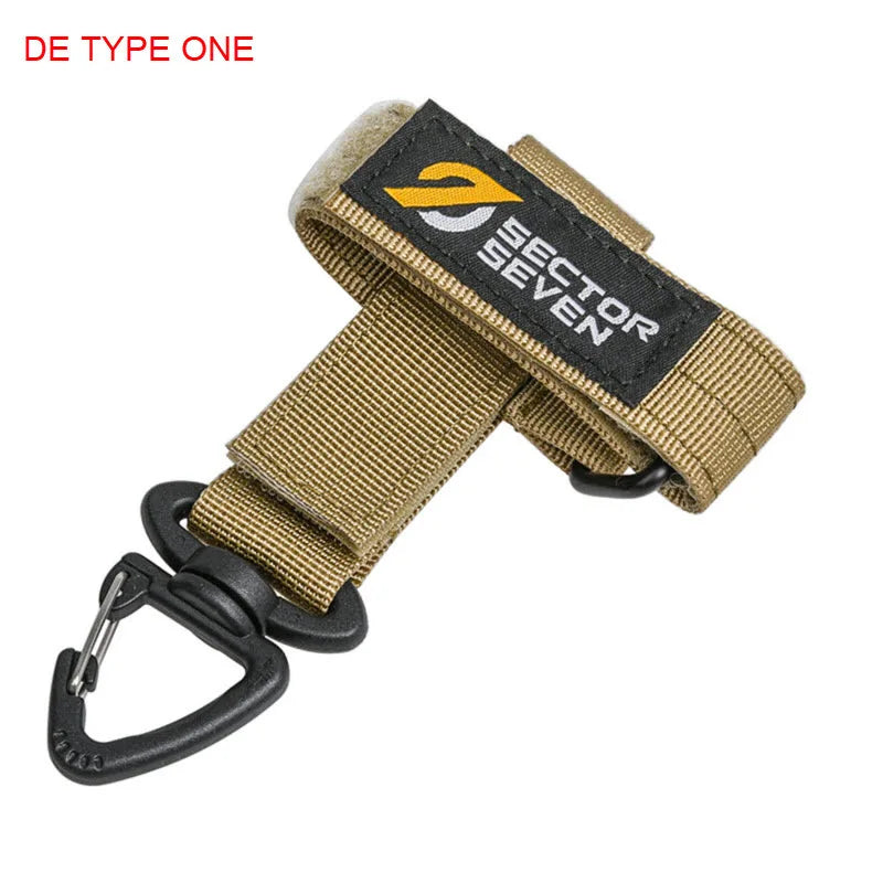 Tactical Clash Hook Hanging Carabiner Molle Webbing Clip Metal Olecranon Hook Cummerbund Belt Outdoor Hunting Vest Accessories