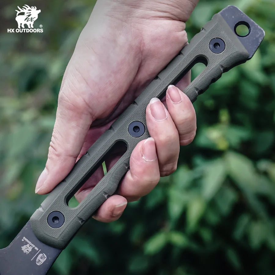 HX OUTDOORS Mercenarys Full Tang Camping Survival Touris Axe Hatchet Tactical Multifunctional Hunting Tools Tomahawk Hammer axes