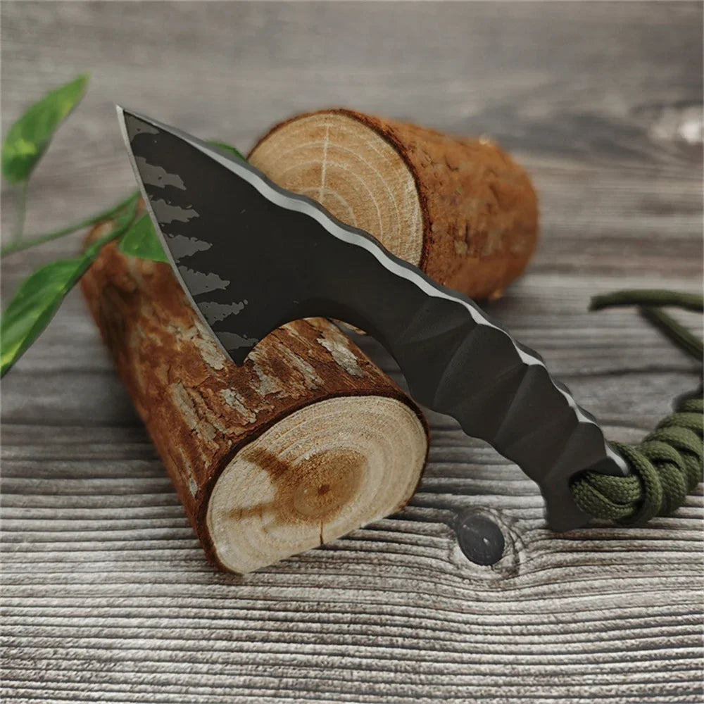 Mini Axe Outdoor Fixed Blade D2 Blade and Handle High Hardness Hunting Self Defense EDC Tactical Rescue Tool with Original Box