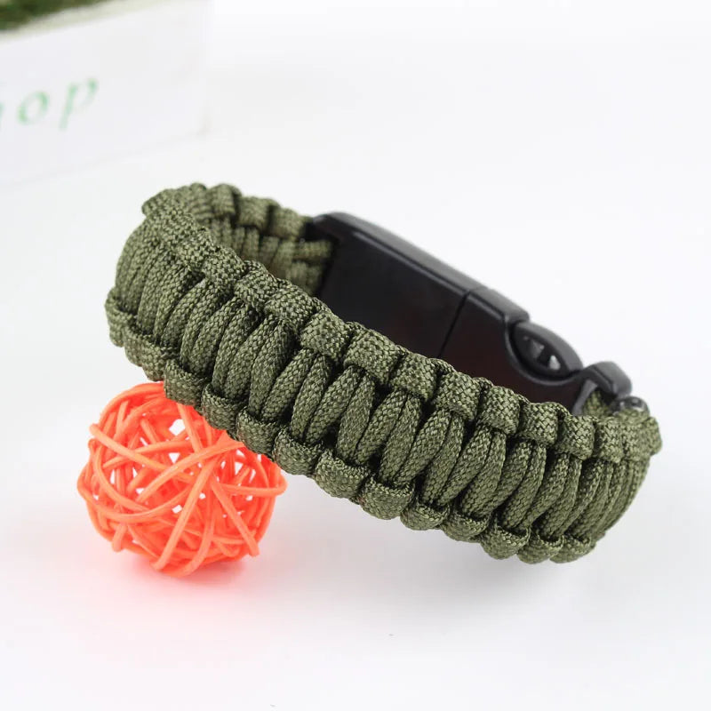 Umbrella Rope Bracelet Survival Bracelet Multifunctional Five-in-One Multifunctional Outdoor Umbrella Rope Camping Adventure