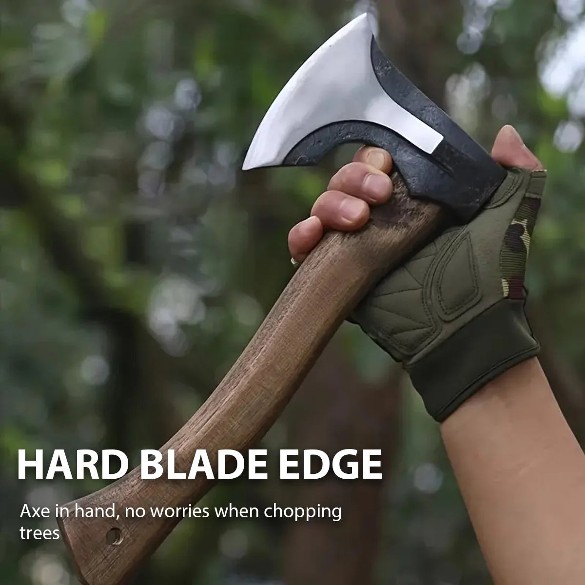 Outdoors Hand Axe Tactical Survival Ax Professional Hatchet for Firewood Multifunctional Axe for Cutting Wood Camping Supplies