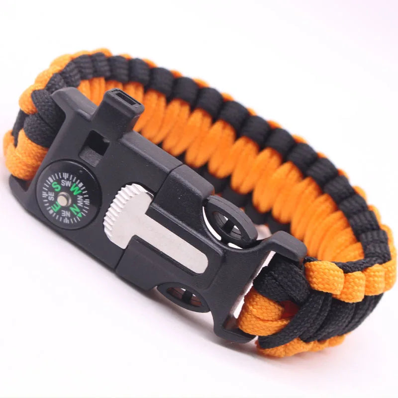 Umbrella Rope Bracelet Survival Bracelet Multifunctional Five-in-One Multifunctional Outdoor Umbrella Rope Camping Adventure
