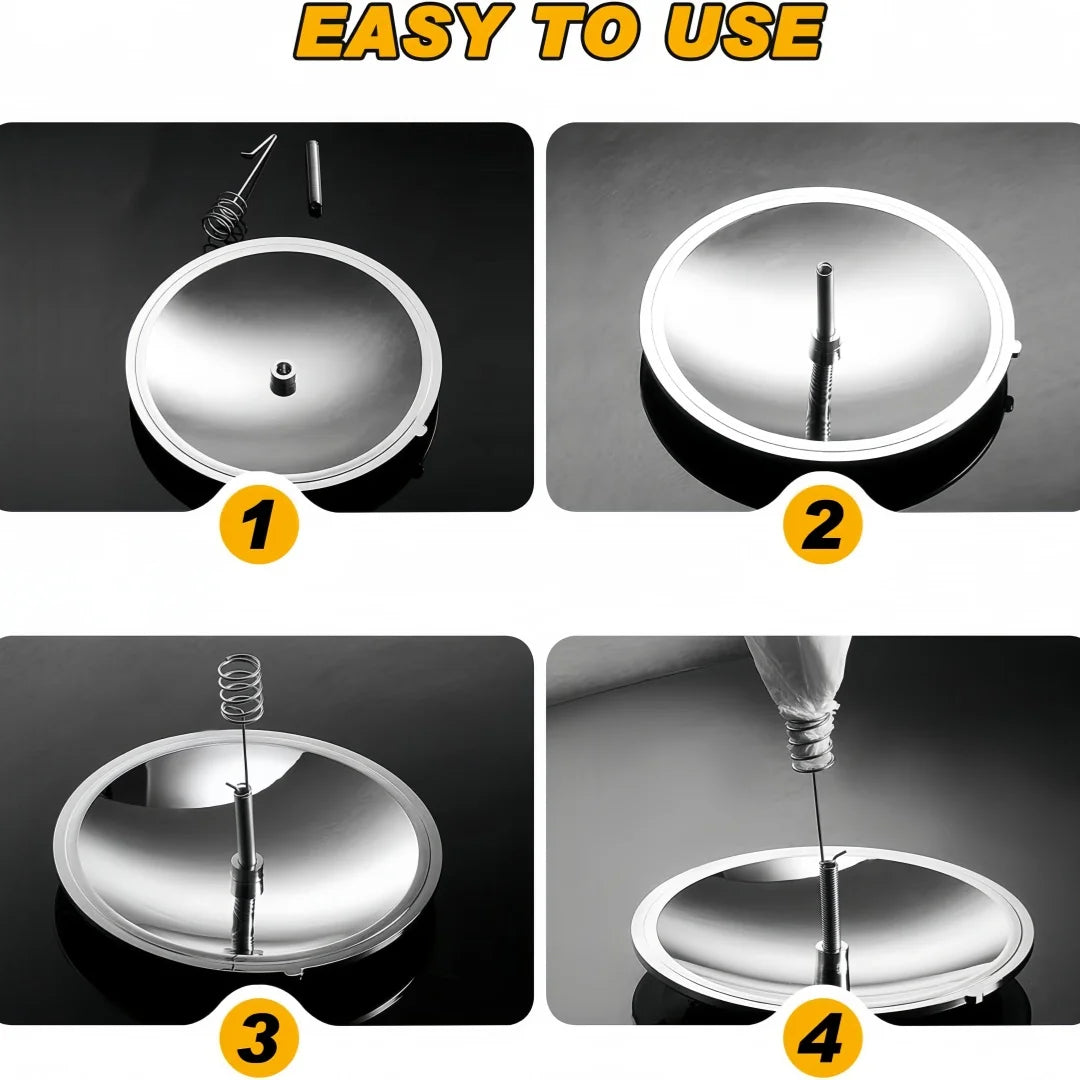 Outdoor Fire Starter Reflective Mirror Solar Windproof Waterproof for Mountain Climbing Camping Survival Fire Cigarette Lighter