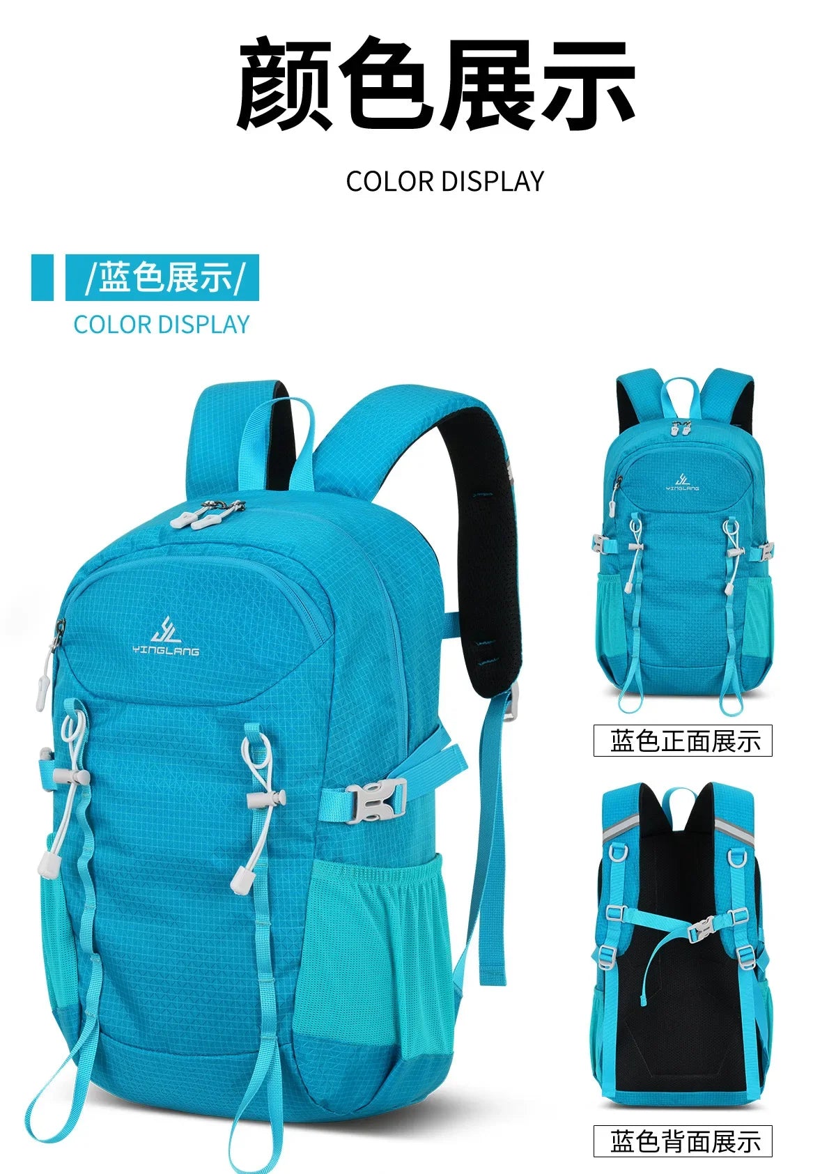 New Outdoor Travel Backpack For Weekend Hiking Backpack Portable Travel Backpack Hiking Backpack Cycling Bag School Bag