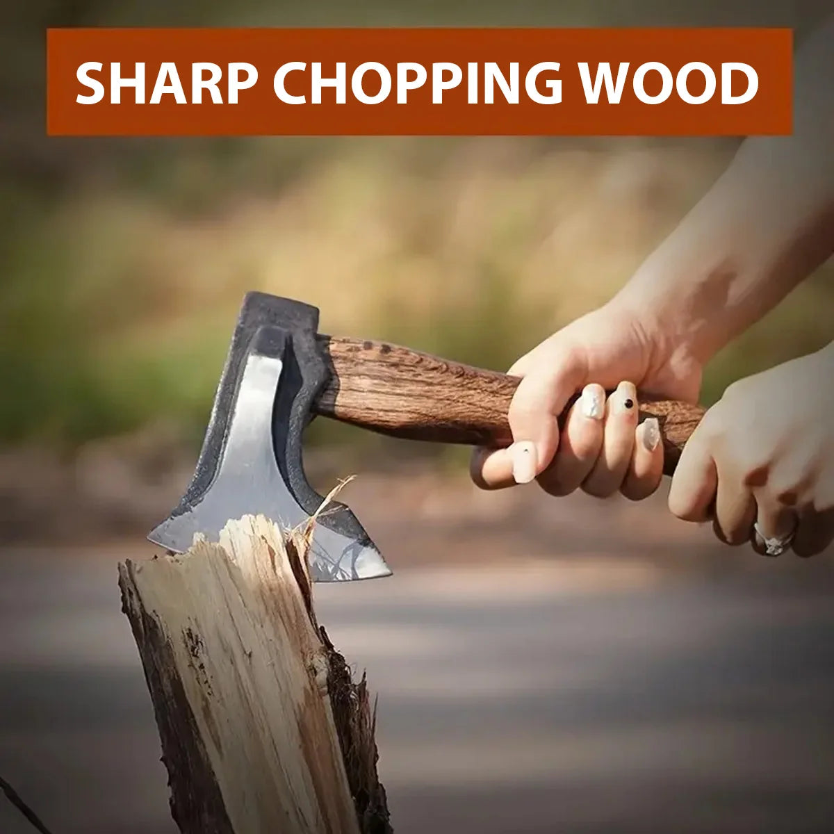 Outdoors Hand Axe Tactical Survival Ax Professional Hatchet for Firewood Multifunctional Axe for Cutting Wood Camping Supplies