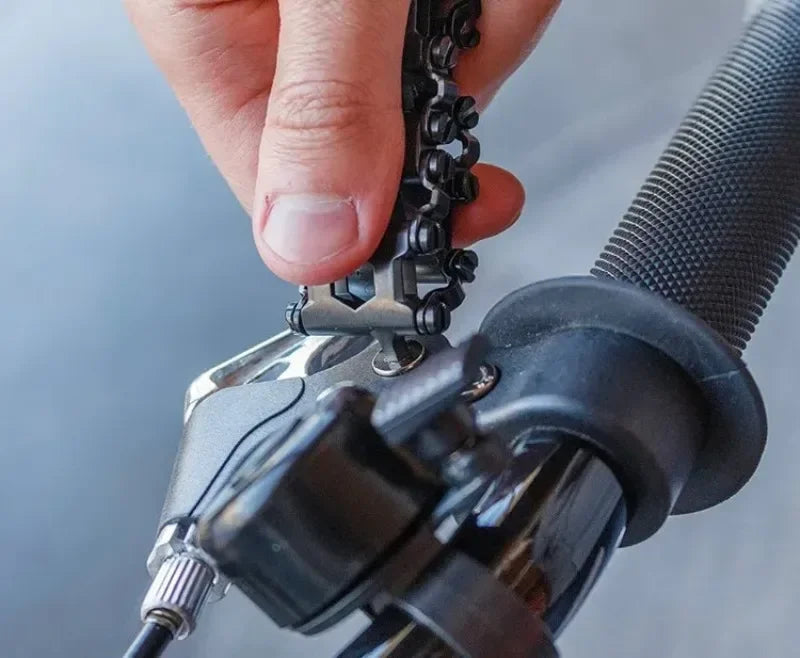 Survival Multitools Silver Bracelet Stainless Steel Bracelet Outdoor Multitools Trend Bracelet Bracelet For Camping Travel