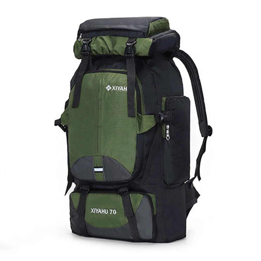 Hiking Backpack 70L Oxford Large Rucksack for Travelling Camping Hunting Bag Waterproof Lightweight Backpacks